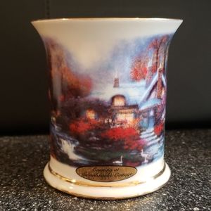 Thomas Kinkade Evening At Swanbrooke Cottage